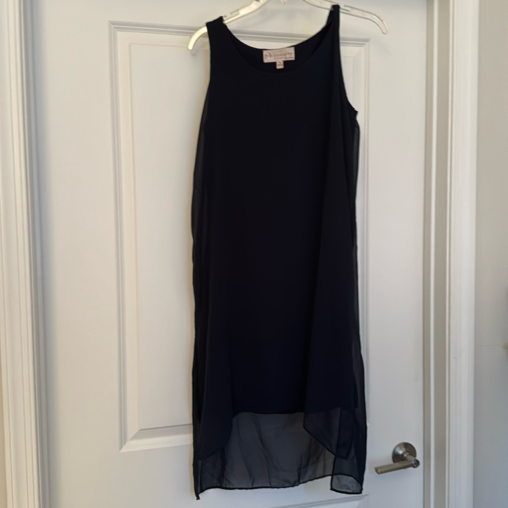 Navy blue dress